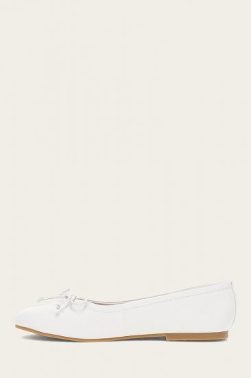 Frye Emma Ballet - White - Click Image to Close