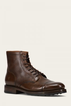 Frye Dylan Lace Up - Whiskey