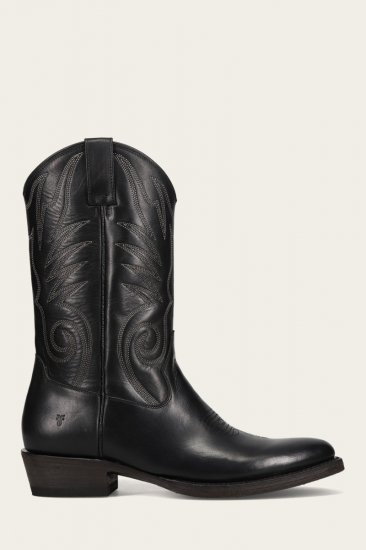 Frye Grady Vintage Stitch - Black - Click Image to Close