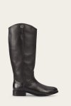 Frye Melissa Button 2 Wide Calf - Black