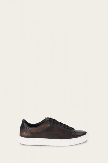Frye Astor Low Lace - Antiqued-black - Click Image to Close