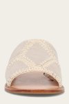 Frye Ava Crochet Slide - Ivory