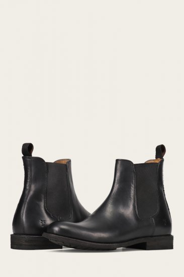 Frye Tyler Flex Chelsea - Black - Click Image to Close