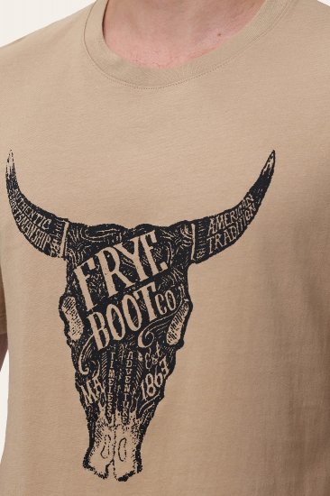 Frye Classic-Fit Crewneck Graphic Tee - Classic-Fit Crewneck Graphic Tee - Click Image to Close