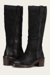 Frye Kate Pull On - Black-suede