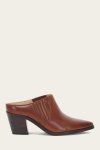 Frye Sara Western Mule - Cinnamon