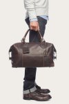 Frye Logan Overnight - Dark Brown