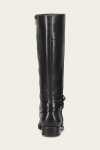 Frye Melissa Belted Tall Wide Calf - Black