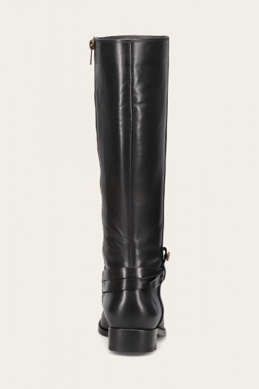 Frye Melissa Belted Tall Wide Calf - Black - Click Image to Close