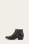 Frye Carson Piping Bootie - Black