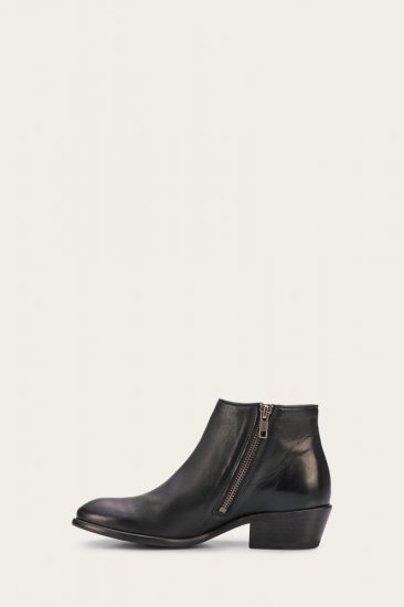 Frye Carson Piping Bootie - Black - Click Image to Close