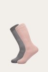 Frye Bamboo Boot Sock 2 Pack - Blush - Bamboo Boot Sock 2 Pack - Blush