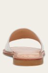 Frye Ava Woodstock Slide - White