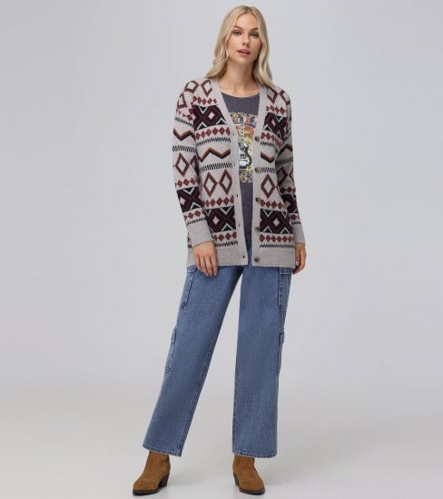 Frye Fairisle Boyfriend Cardigan - Fairisle Boyfriend Cardigan - Click Image to Close