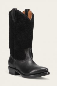 Frye Billy Pull On Shearling - Black