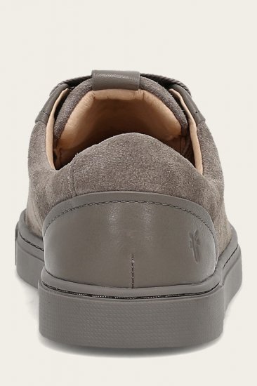 Frye Ivy Court Low Lace Sneaker - Steel - Click Image to Close