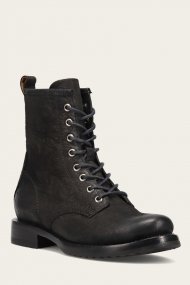 Frye Veronica Combat - Black-floral