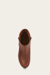 Frye Addie Double Zip - Cognac
