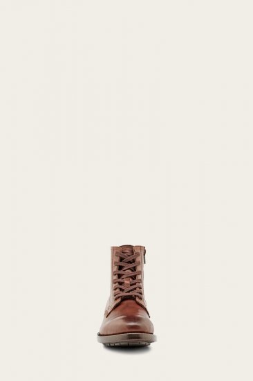 Frye Bowery Lace Up - Brown - Click Image to Close
