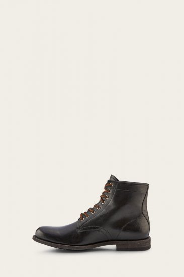 Frye Tyler Lace Up - Black - Click Image to Close