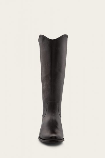 Frye Melissa Button 2 Wide Calf - Black - Click Image to Close