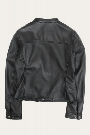 Frye Modern Biker-racer Leather Jacket - Modern Biker-racer Leather Jacket - Click Image to Close