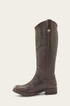 Frye Melissa Double Sole Button Lug Tall - Antiqued-black