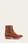 Frye Billy Inside Zip - Caramel