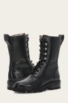 Frye Olivia Combat - Black