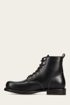 Frye Hudson Workboot Plain Toe - Black