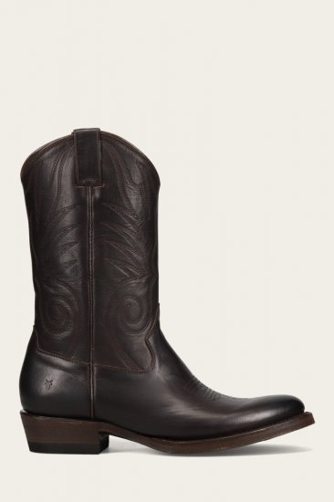 Frye Grady Vintage Stitch - Chocolate - Click Image to Close