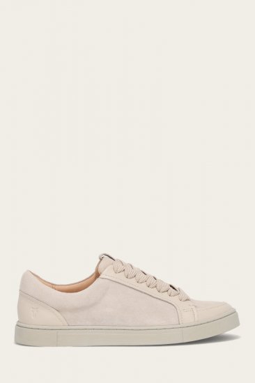 Frye Ivy Court Low Lace Sneaker - Ivory - Click Image to Close