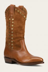 Frye Billy Pull On Stud - Bark