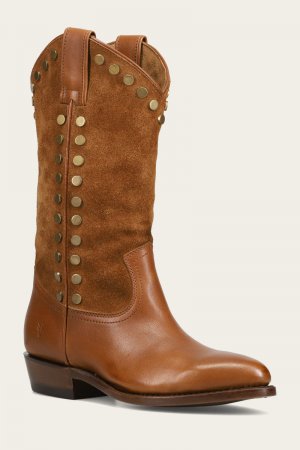 Frye Billy Pull On Stud - Bark