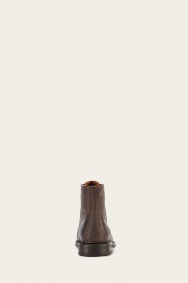 Frye Seth Cap Toe Lace Up - Graphite - Click Image to Close