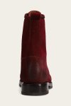 Frye Veronica Combat - Wine
