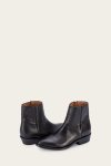 Frye Billy Inside Zip - Black