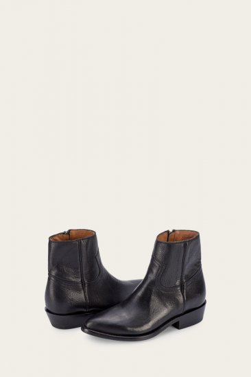 Frye Billy Inside Zip - Black - Click Image to Close