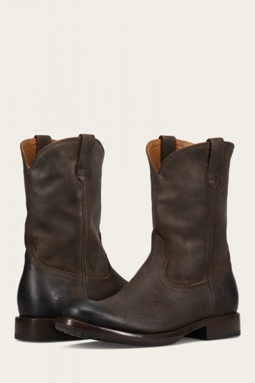 Frye Duke Roper - Chocolate - Click Image to Close