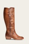 Frye Carson Piping Tall - Caramel