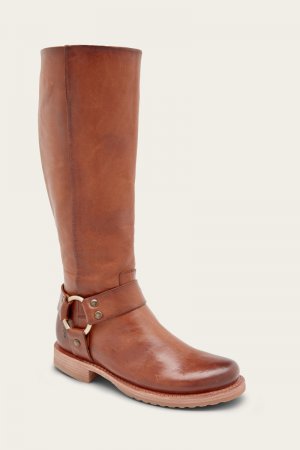 Frye Veronica Harness Tall - Caramel