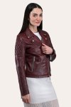 Frye Oxblood Biker Jacket - Frye Oxblood Biker Jacket