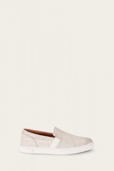 Frye Ivy Slip On - Cream - Click Image to Close