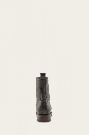Frye Veronica Combat - Black - Click Image to Close