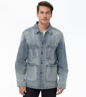 Frye Denim Chore Jacket - Denim Chore Jacket