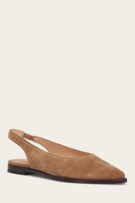 Frye Kenzie Slingback Flat - Almond