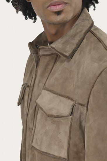 Frye Classic Suede Shacket - Classic Suede Shacket - Click Image to Close