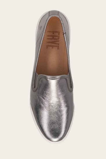 Frye Mia Slip On - Dark-pewter - Click Image to Close