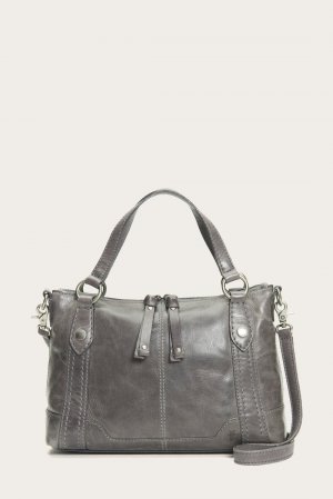 Frye Melissa Medium Crossbody - Carbon