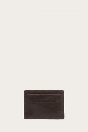 Frye Logan Money Clip Card Case - Slate